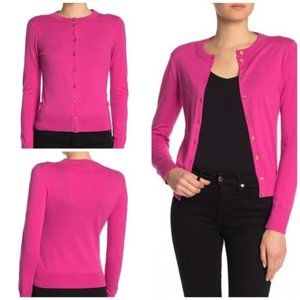 J. Crew Front Button Knit Cardigan- Pink
